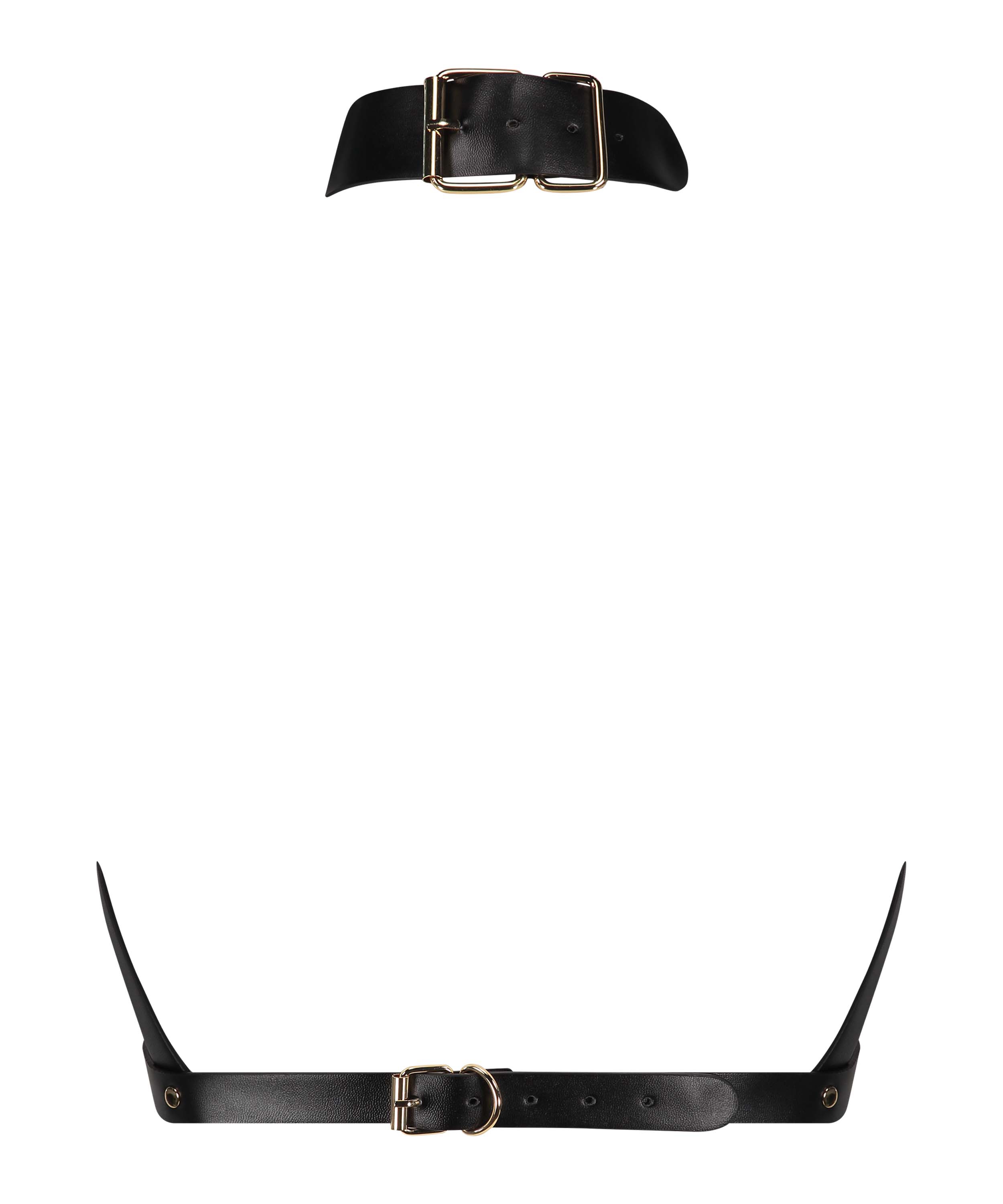 Ensemble harnais Private, Noir, main