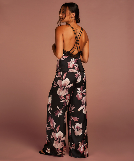 Pantalon palazzo, Noir