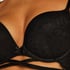 Soutien-gorge moulant maximiseur Jolie, Noir