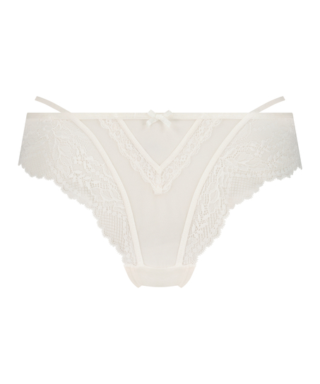 Slip brésilien Anna, Blanc