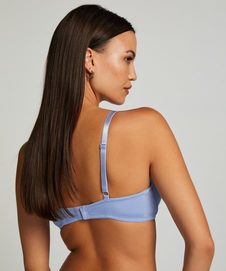 Soutien-gorge à armatures préformé Plunge, Bleu