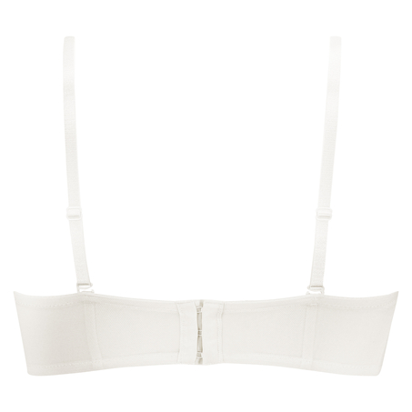 Soutien-gorge à armatures préformé sans bretelles Maya, Blanc