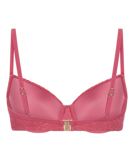 Haut de bikini rembourré sans armatures Lanai, Rose