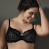 Soutien-gorge à armatures non-préformé Marina, Noir