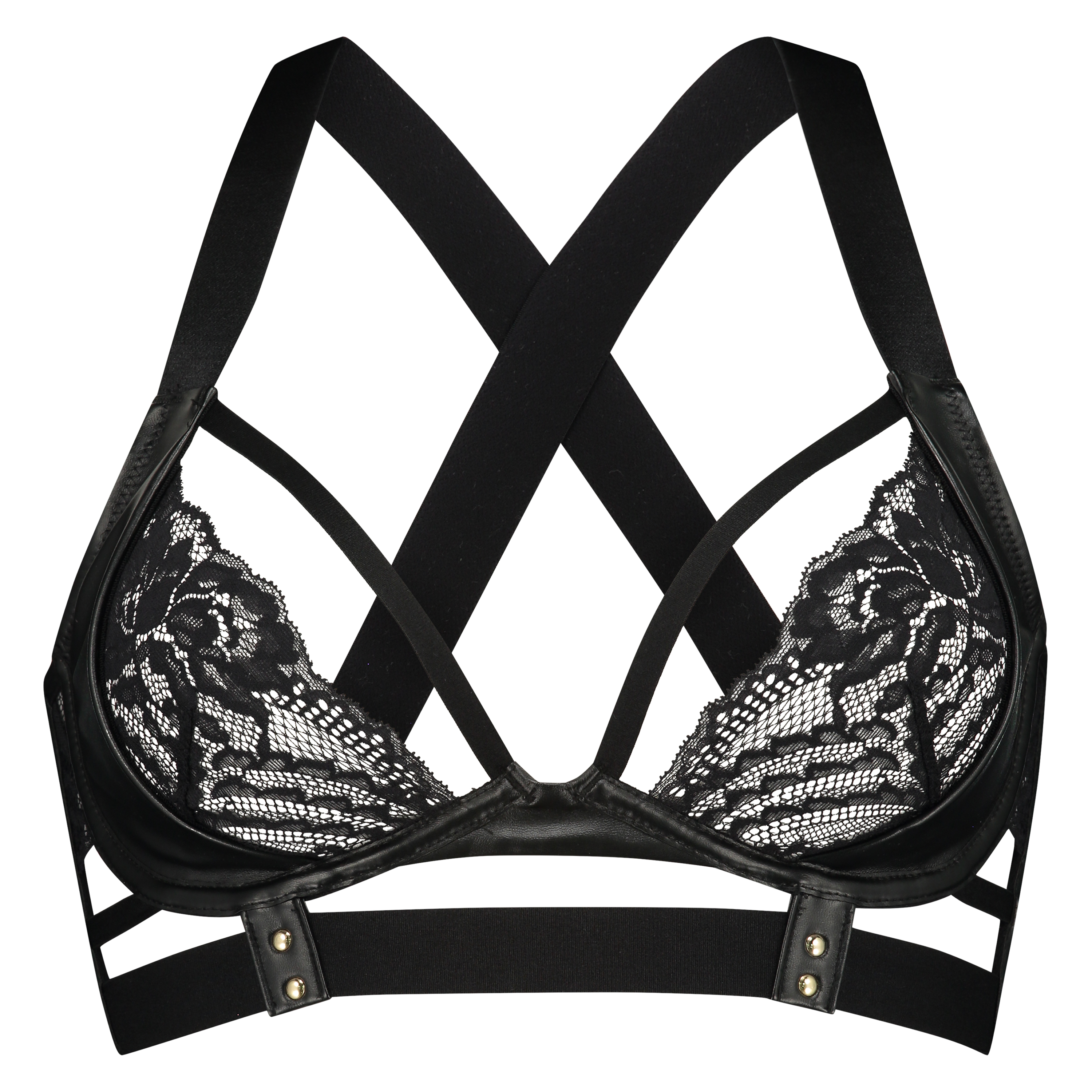 Soutien-gorge &agrave; armatures non-rembourr&eacute; Venus, Noir, main