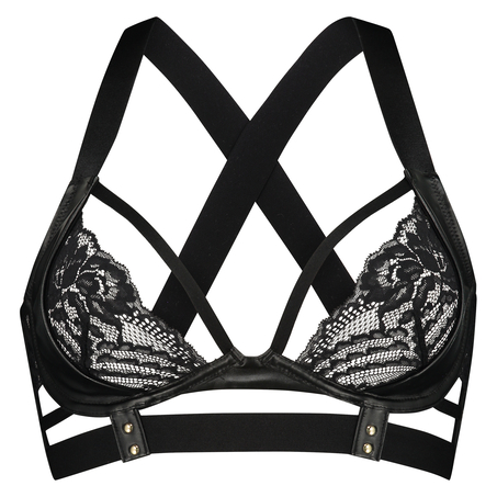 Soutien-gorge &agrave; armatures non-rembourr&eacute; Venus, Noir