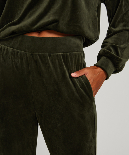 Tall Pantalon de jogging Velours, Vert