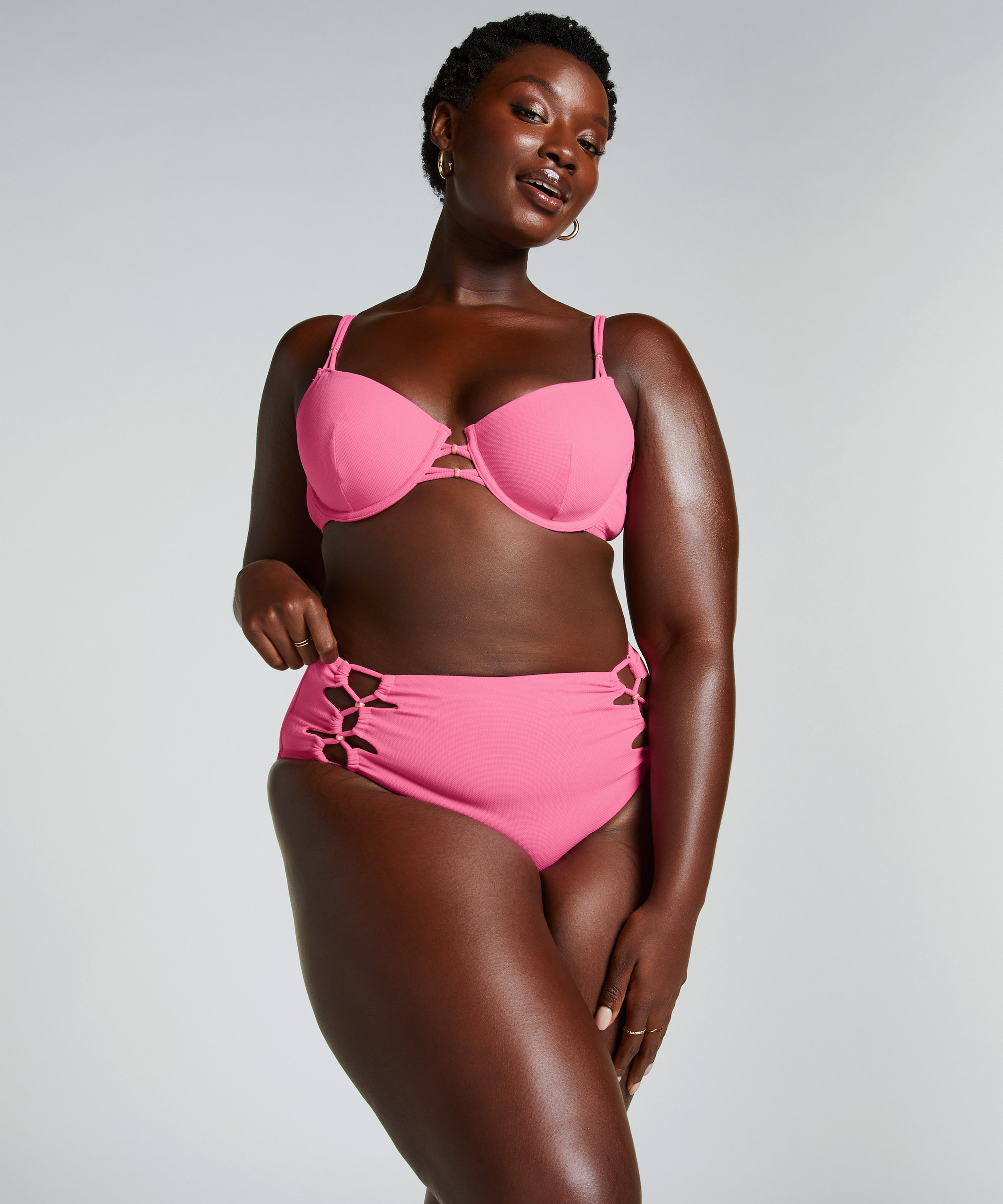 Slip de Bikini Rio Holbox, Rose, main