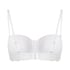 Soutien-gorge à armatures préformé sans bretelles Angie, Blanc
