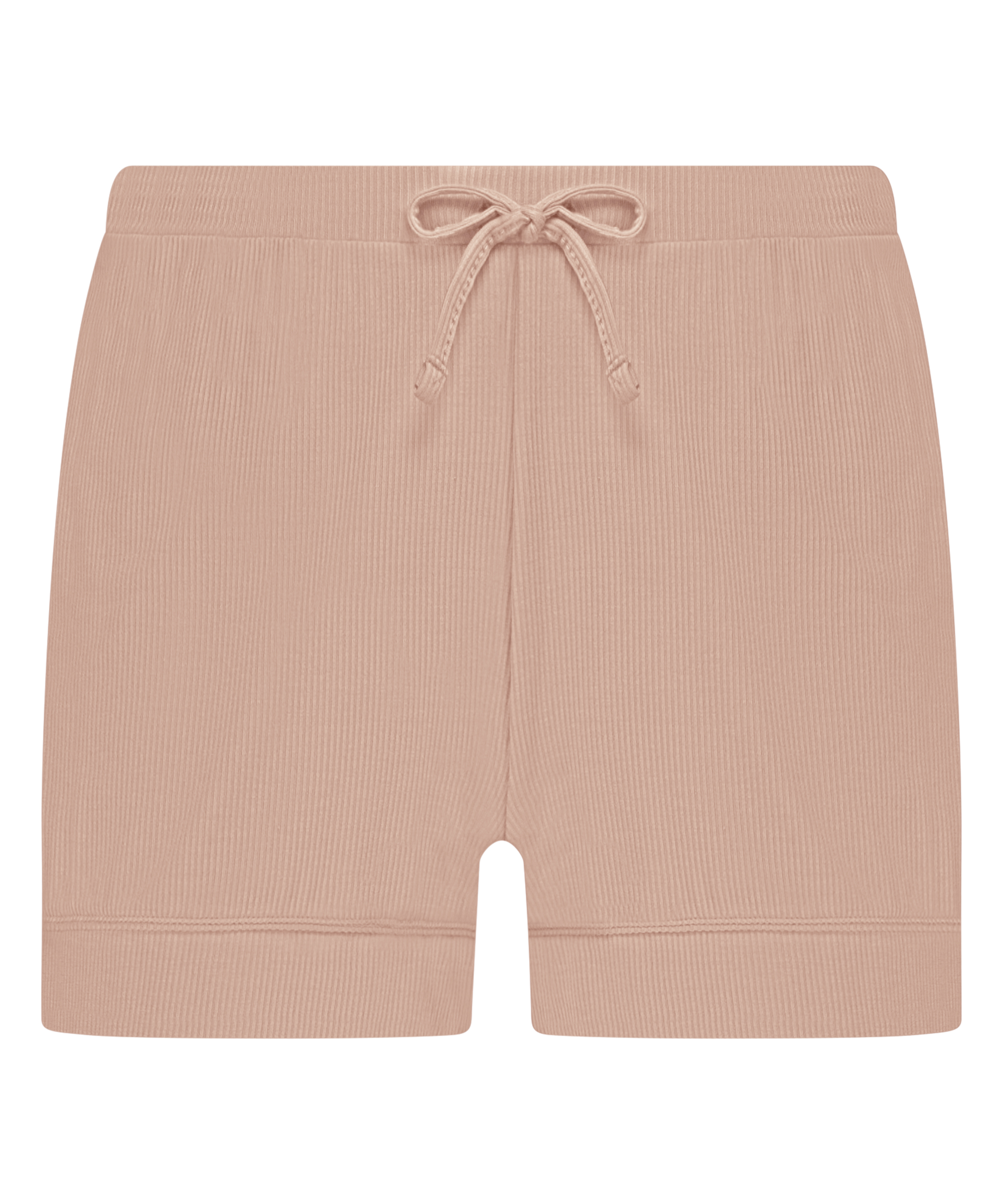 Short en jersey côtelé Essential, Beige, main