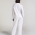 Pantalon de pyjama Jacquard Hearts, Blanc