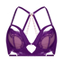 Soutien-gorge non-rembourré à armatures longline Belladonna, Violet