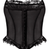 Bustier Julia , Noir