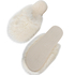 Pantoufles Isabella, Blanc