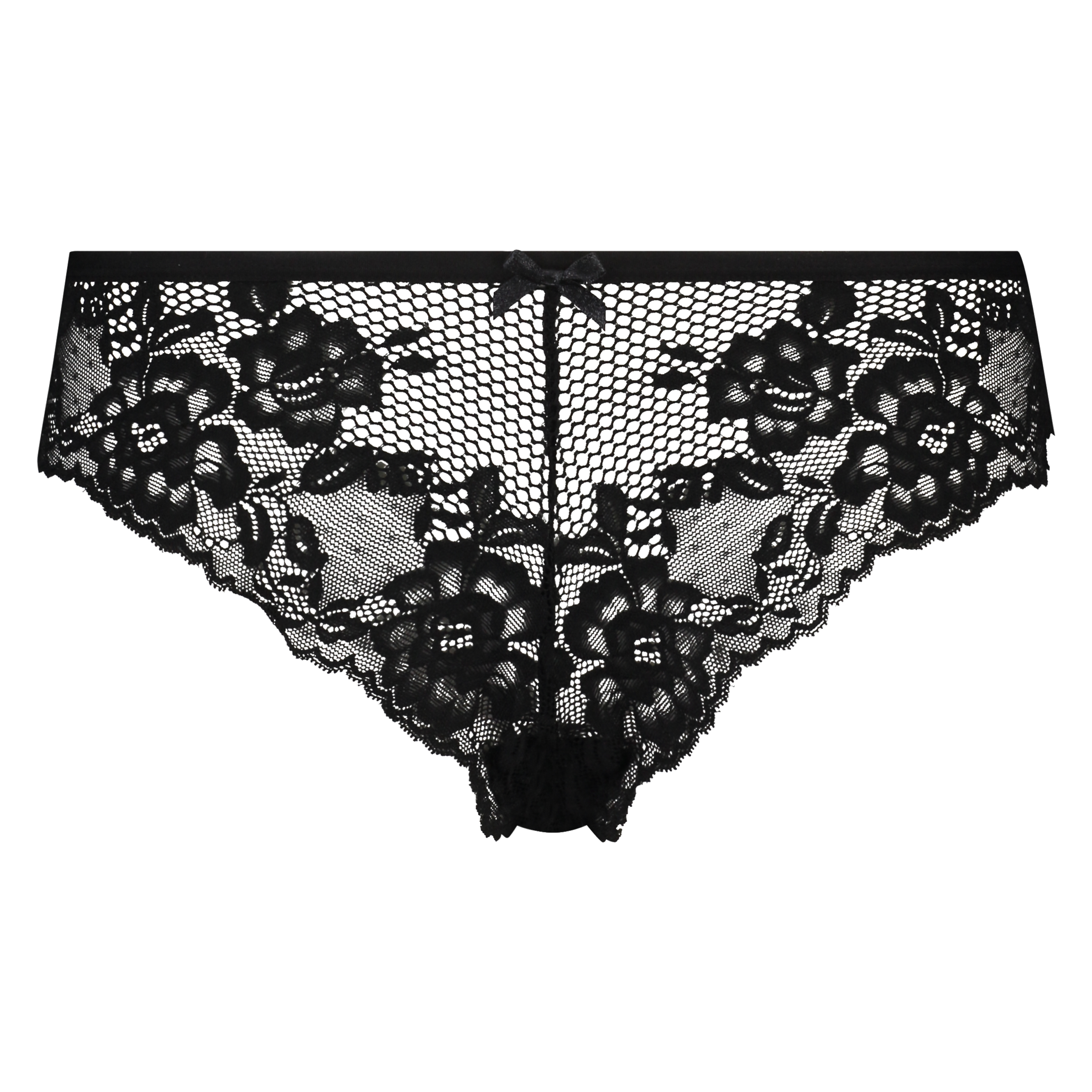 Slip br&eacute;silien Bianca, Noir, main