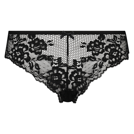 Slip br&eacute;silien Bianca, Noir