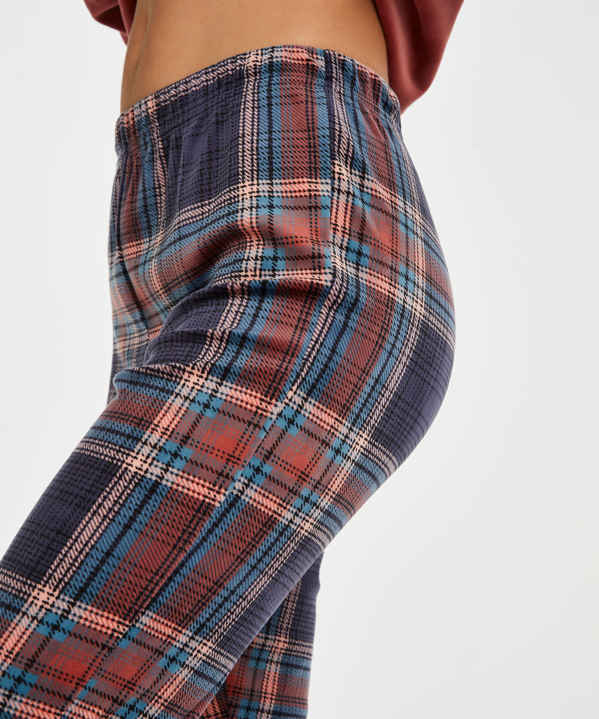 Legging Velours, Bleu, main