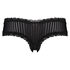 Slip br&eacute;silien V-shape mesh, Noir