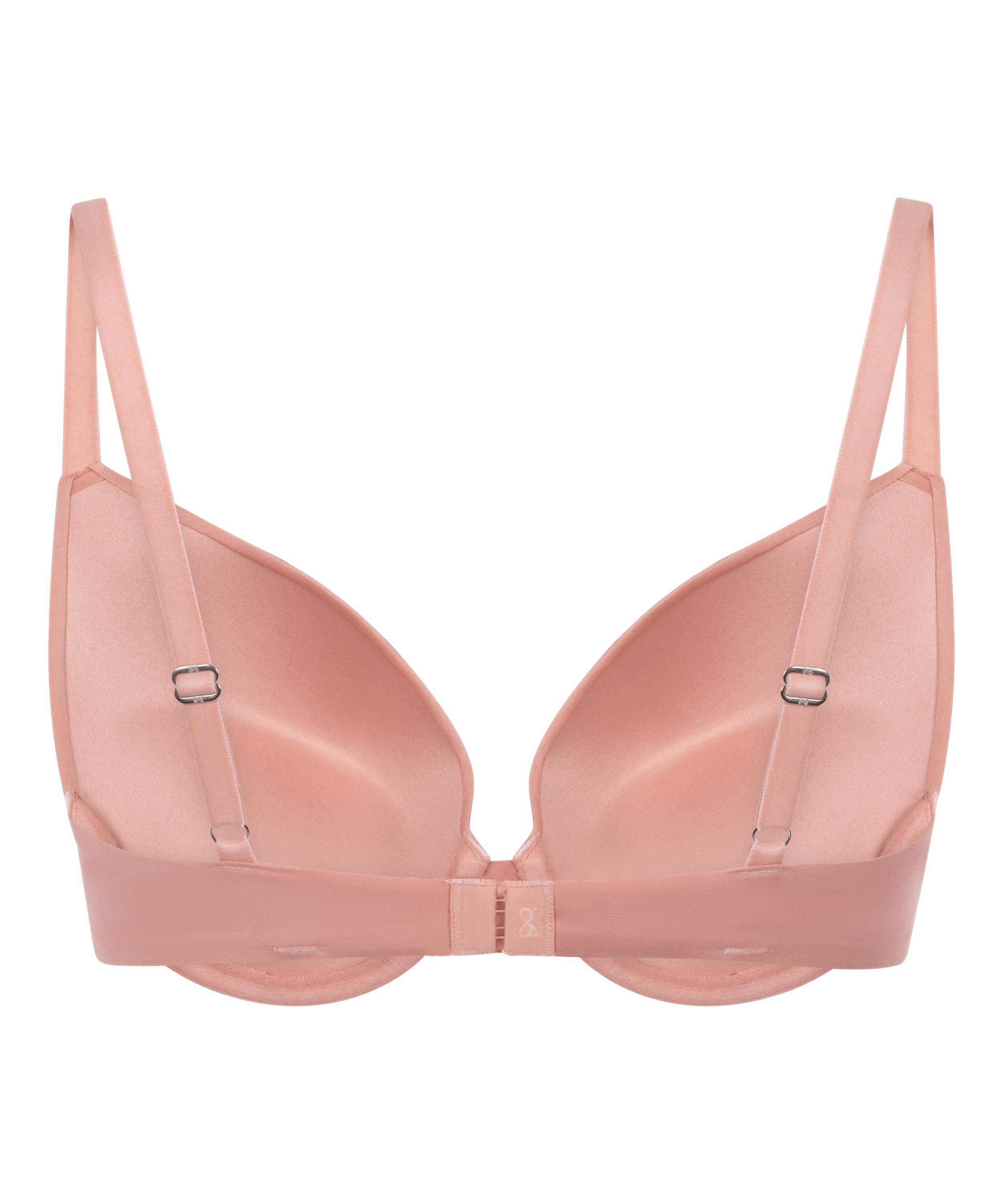 Soutien-gorge à armatures préformé push-up Smooth, Rose, main