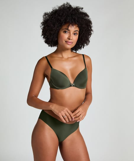 Soutien-gorge &agrave; armatures pr&eacute;form&eacute; Plunge, Vert