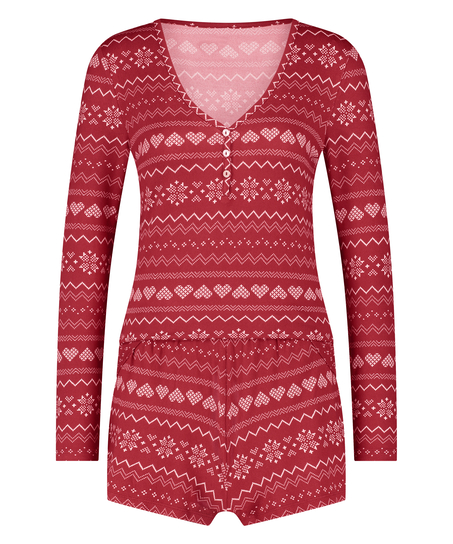 Ensemble de pyjama, Rouge