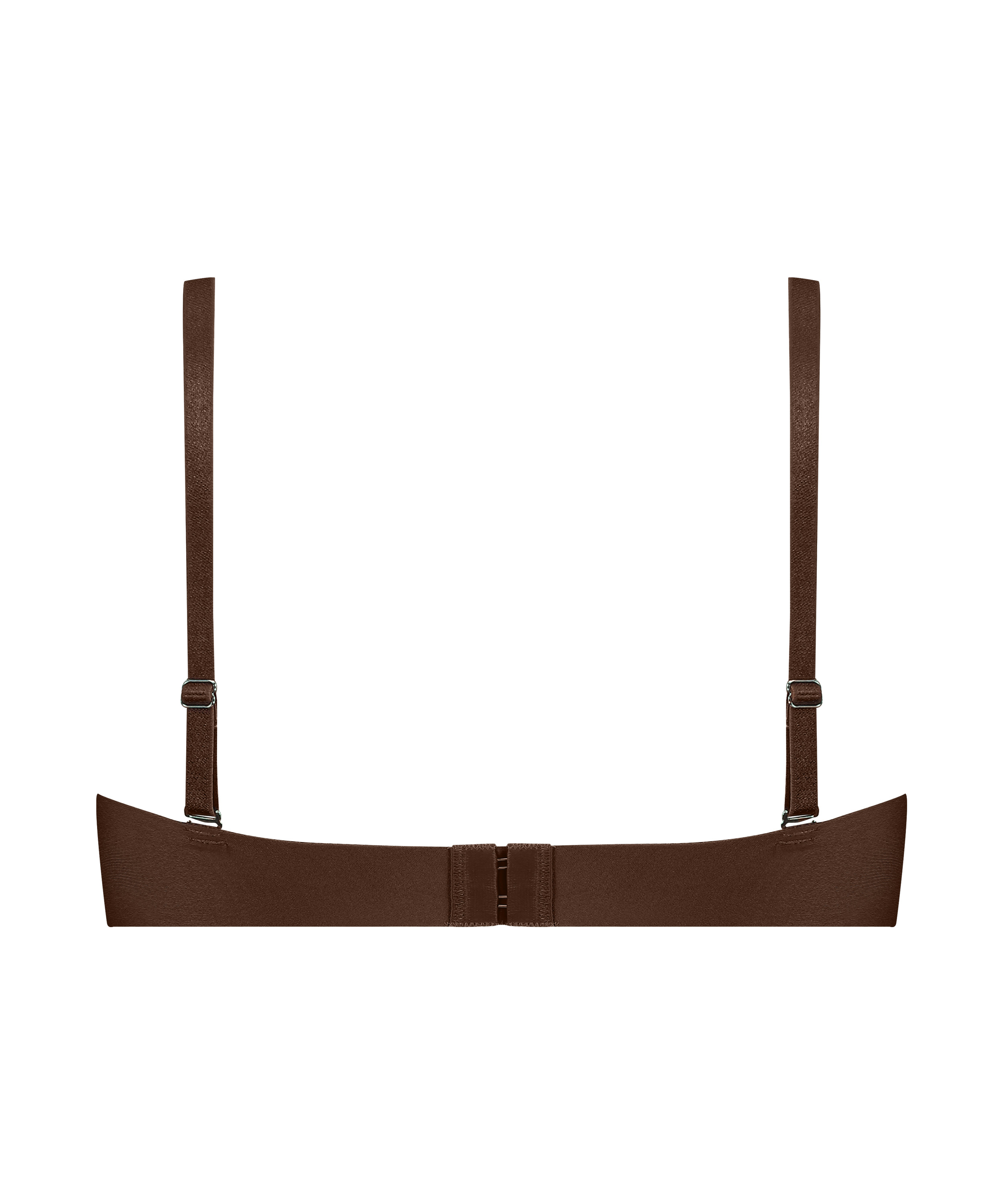 Soutien-gorge à armatures préformé sans bretelles Jane, Marron, main