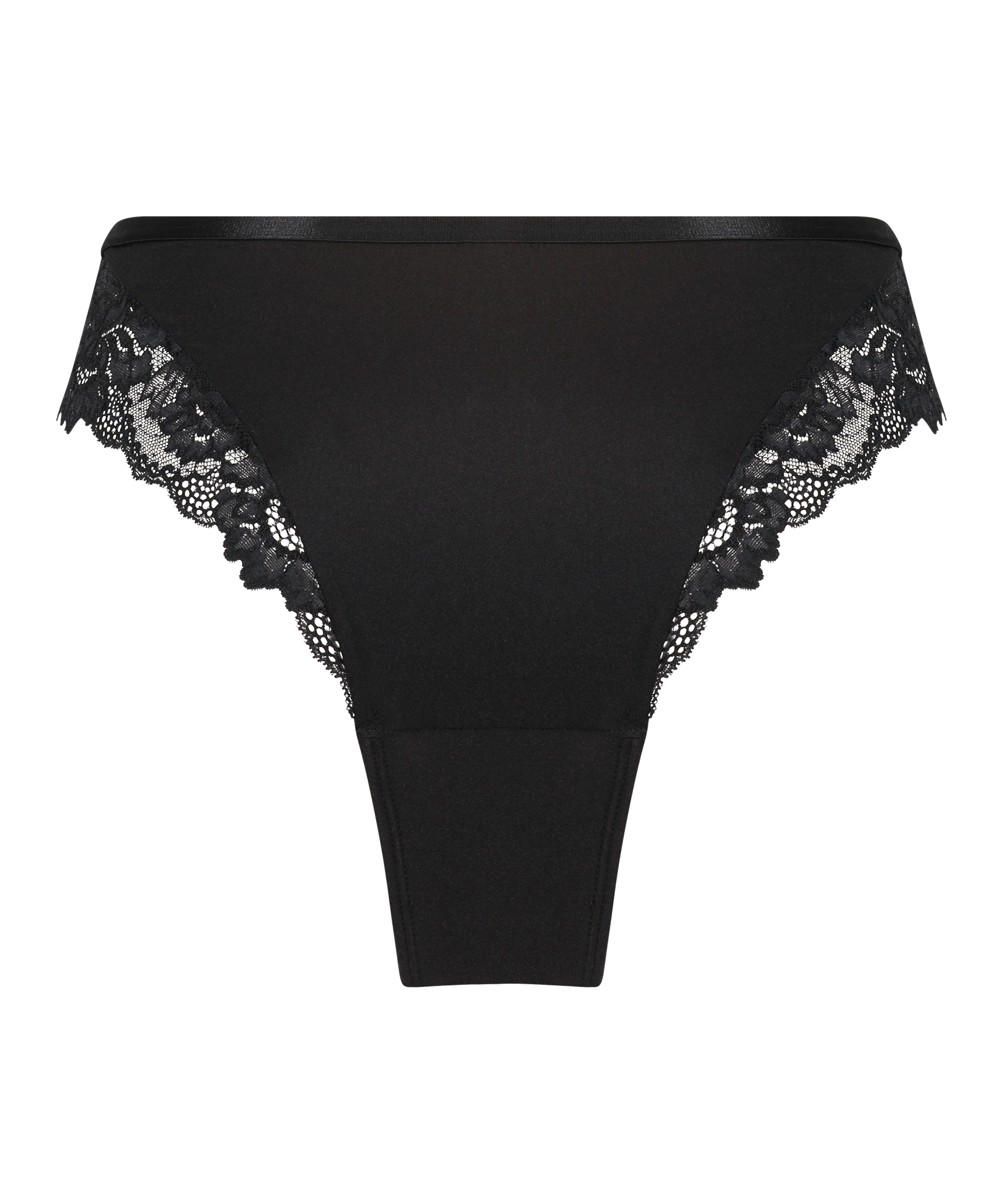 Slip brésilien Gigi, Noir, main