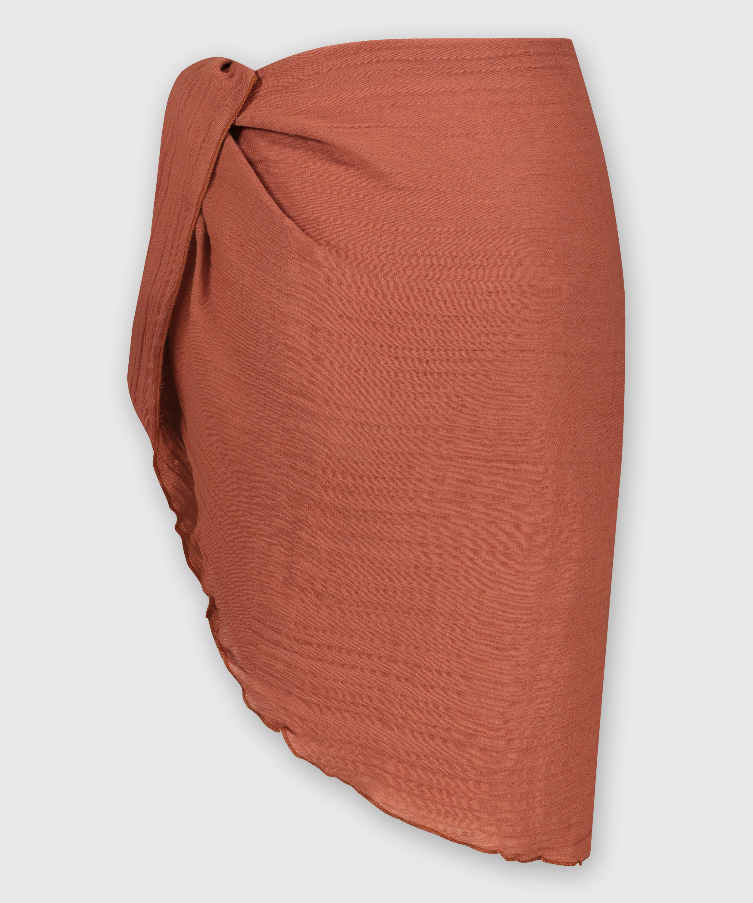 Paréo, marron, main