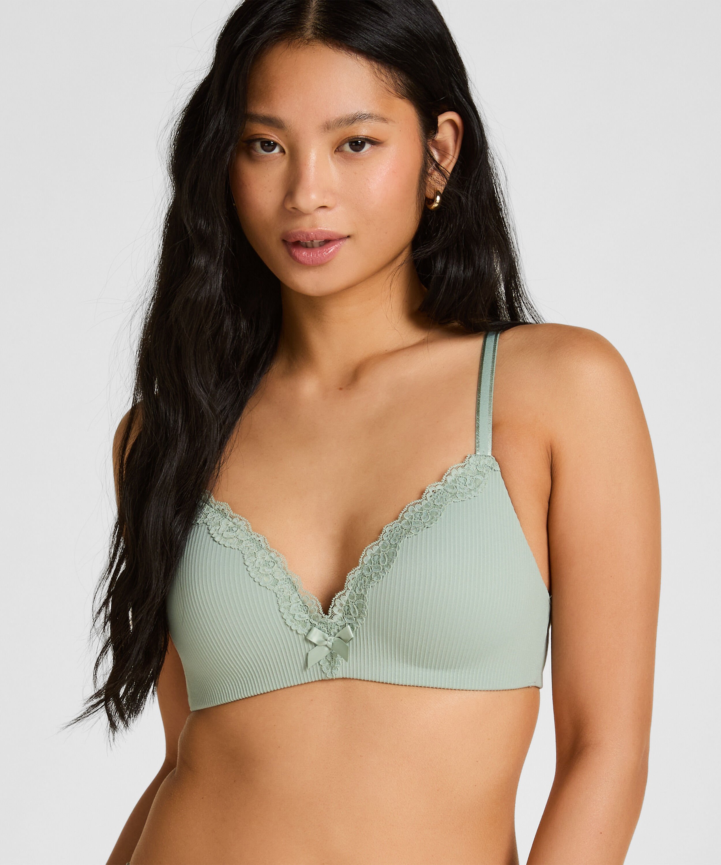Soutien-gorge sans armature préformé Lola, Vert