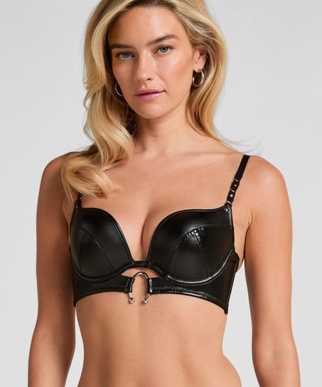 Soutien-gorge push-up Zelda, Noir