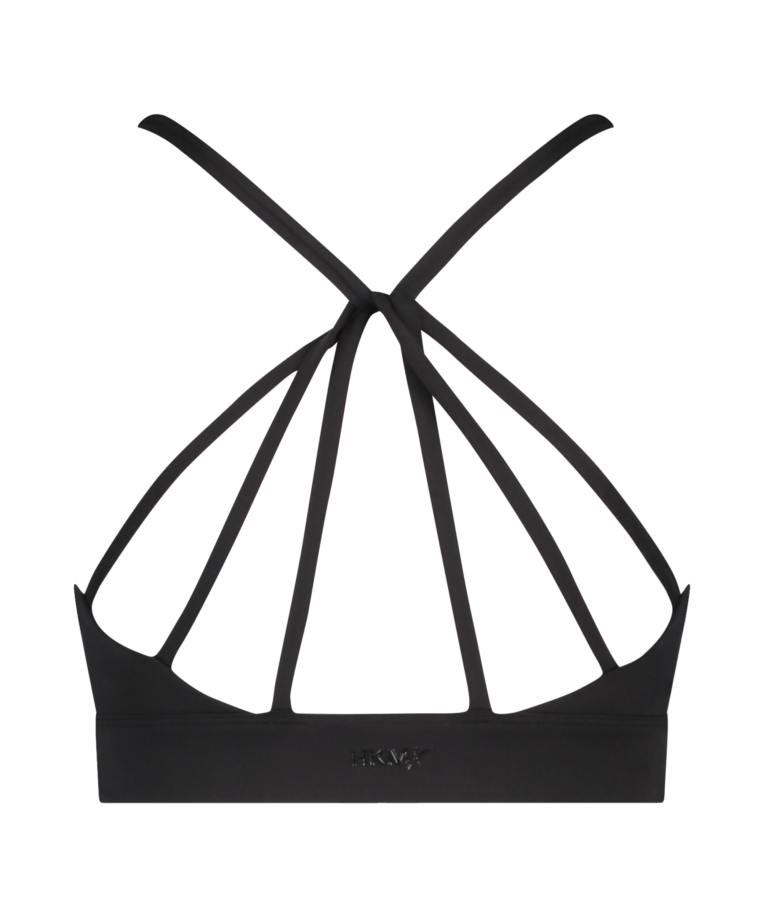 HKMX Brassière de sport de niveau 1, Noir, main
