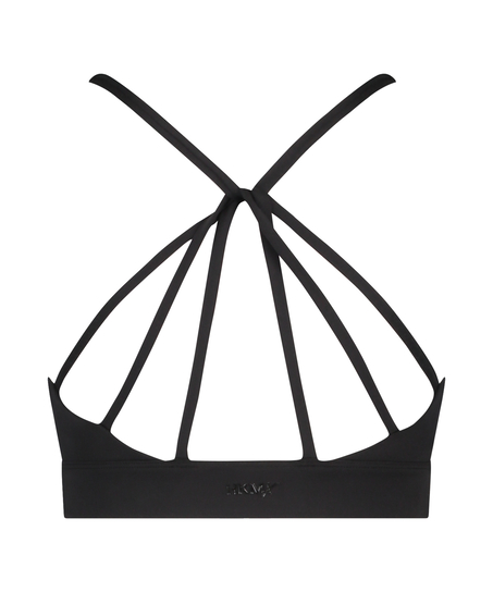HKMX Brassière de sport de niveau 1, Noir