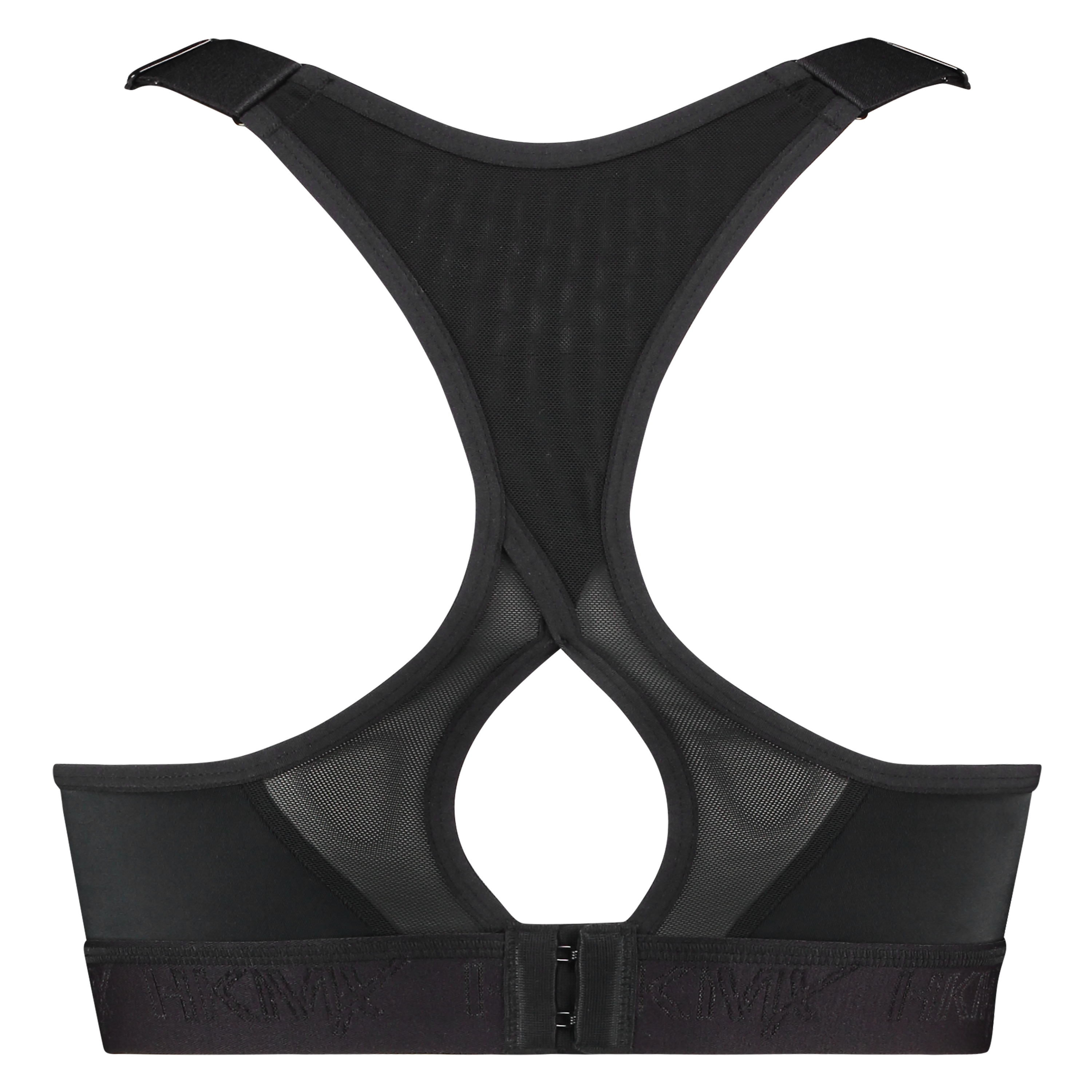 HKMX Soutien-gorge de sport The All Star Maintien niveau 2, Noir, main