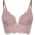 Soutien-gorge à armatures rembourré longline Essie, Violet