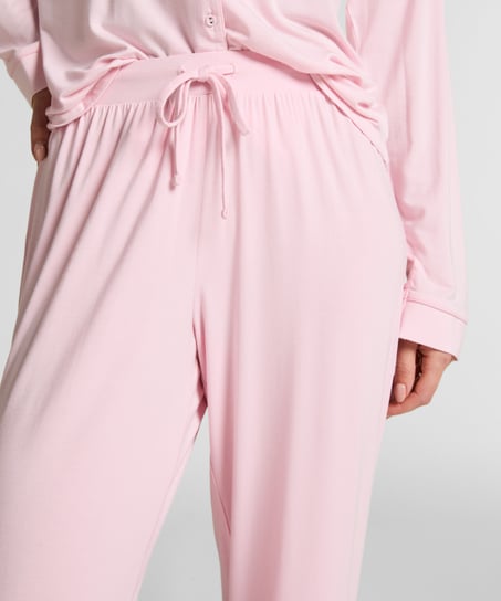 Pantalon en jersey Essential, Rose