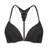 Soutien-gorge à armatures préformé push-up  Lorena, Noir