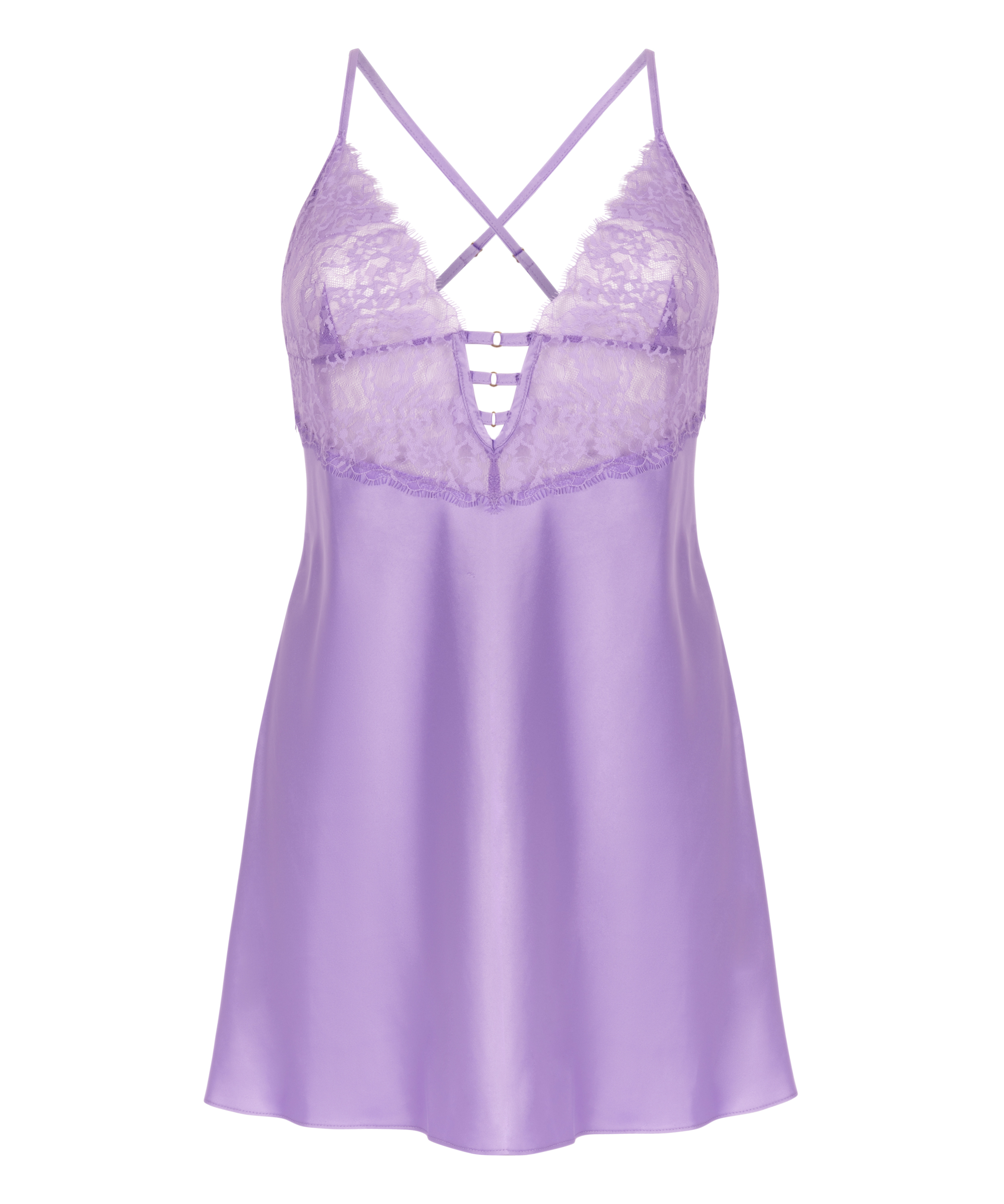 Slip dress Nienke, Violet, main