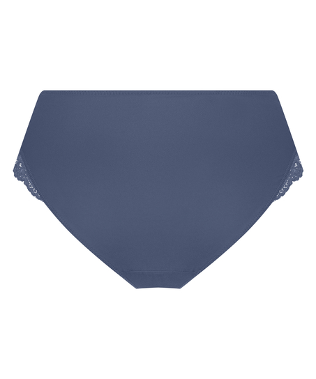 Slip taille haute Sophie, Bleu