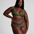 Slip de Bikini Échancrés Luna, Vert