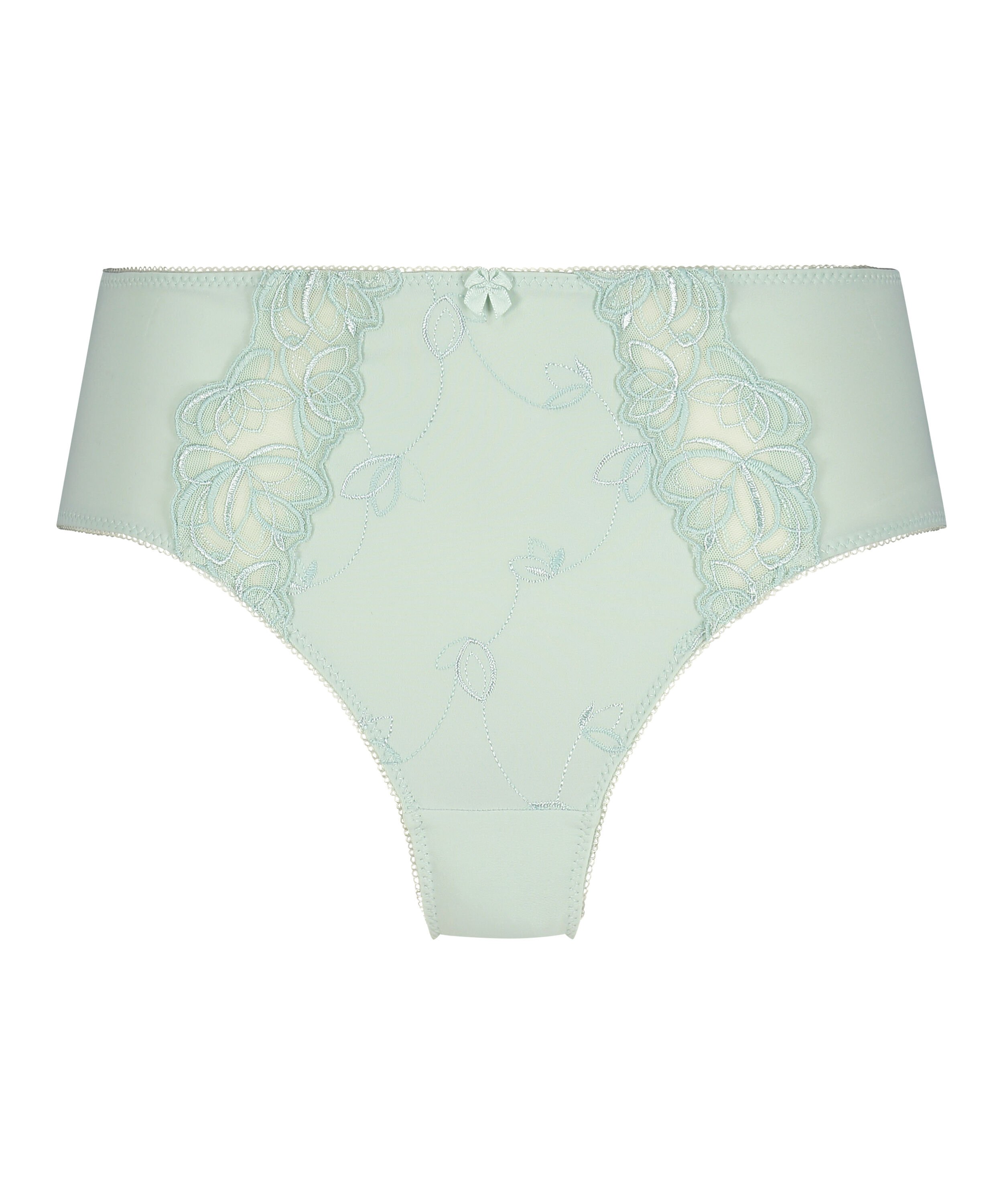 Slip taille haute Diva, Vert