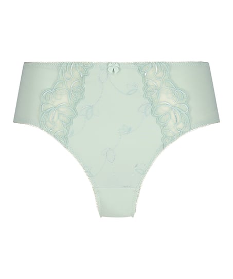 Slip taille haute Diva, Vert