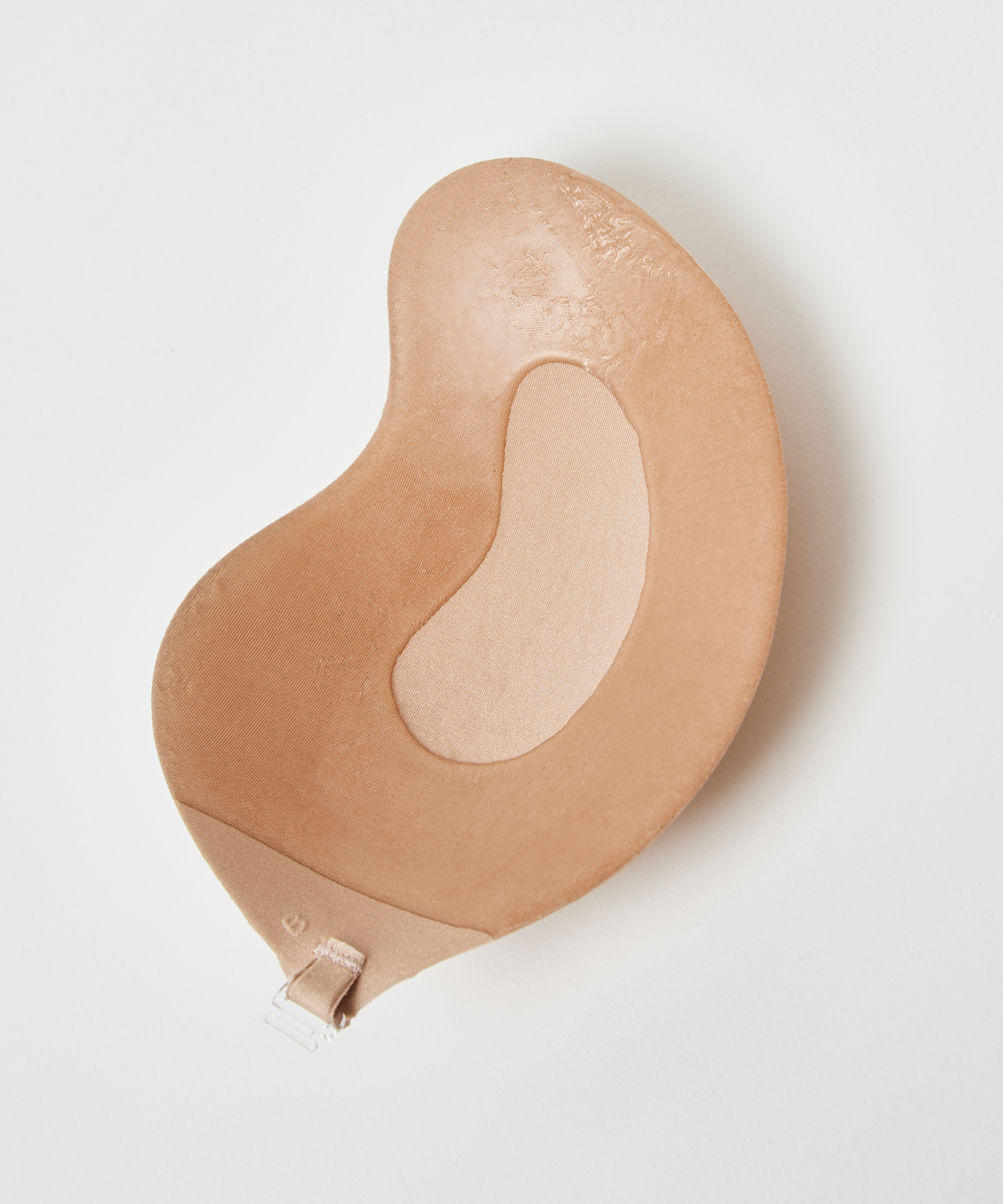 Soutien-gorge autocollant coupe basse, Beige, main