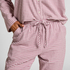 Pantalon de Pyjama Flanel, Violet
