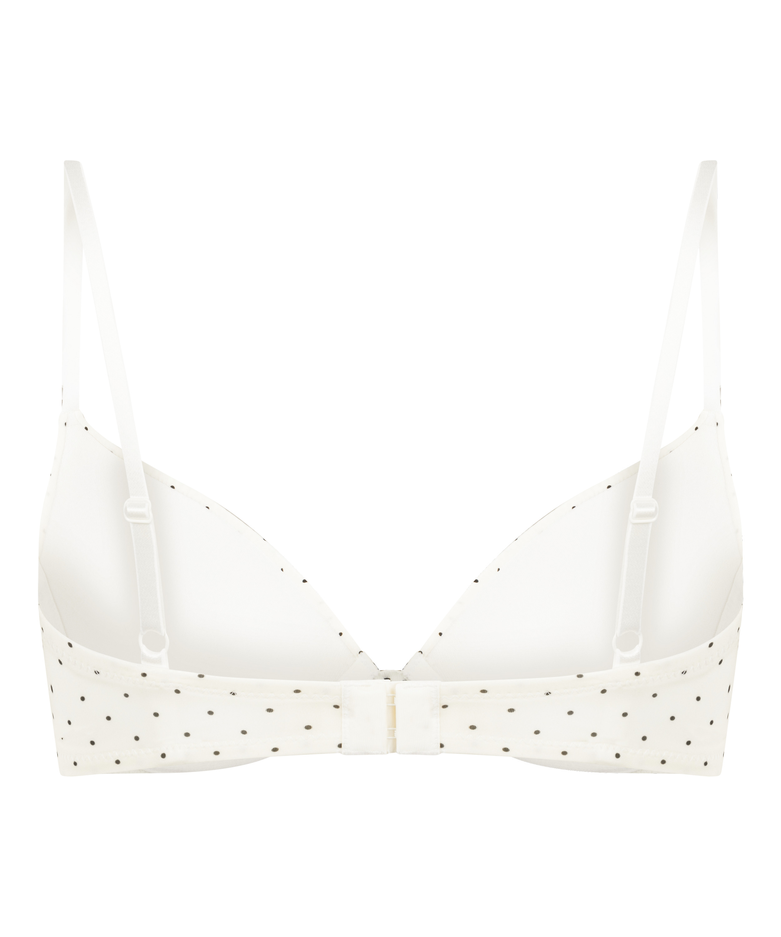 Soutien-gorge à armatures préformé Plunge, Blanc, main
