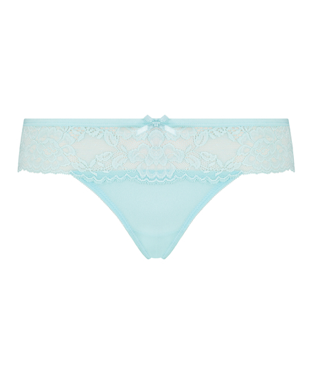 Boxer string Bianca, Bleu
