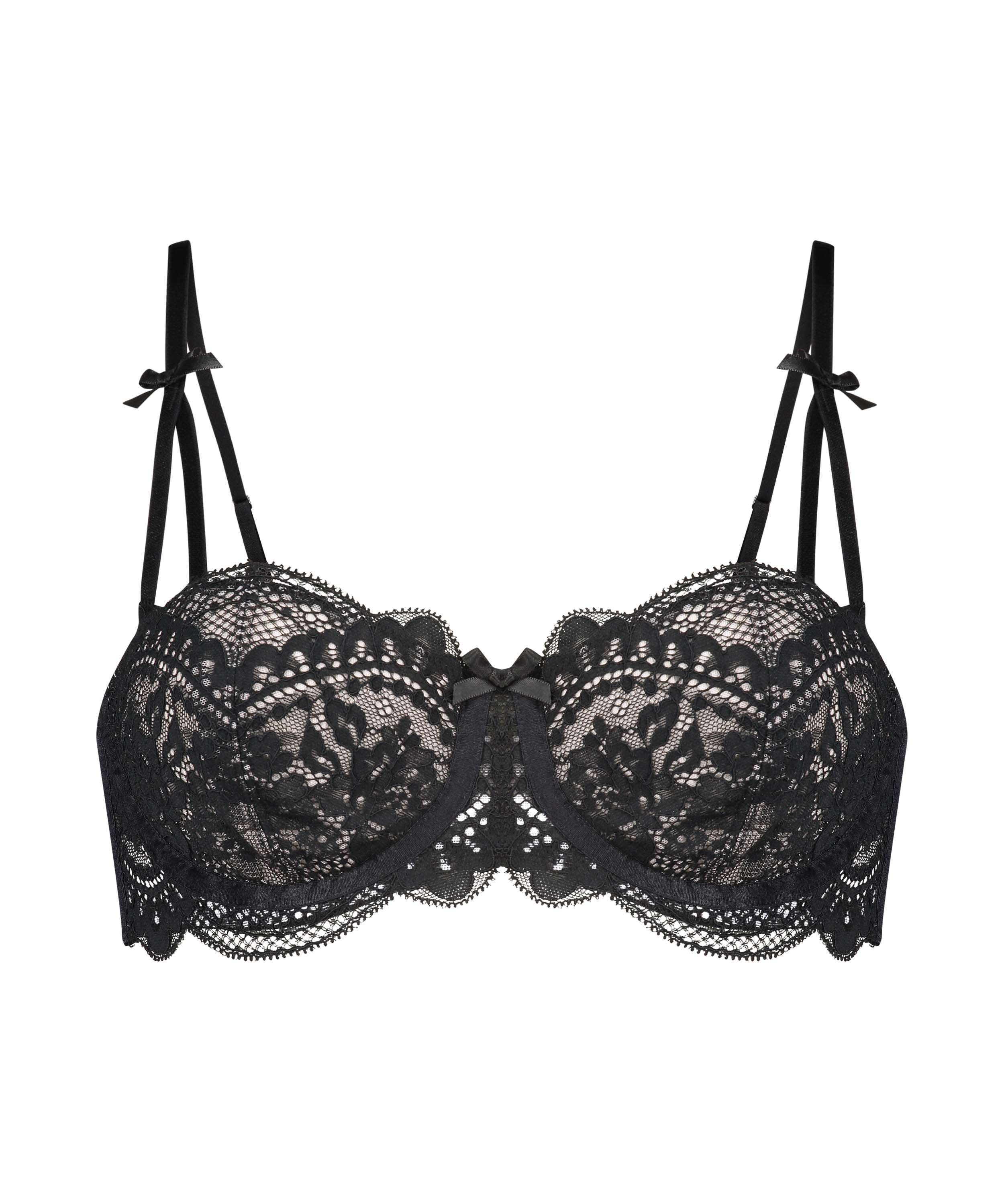 Soutien-gorge &agrave; armatures non-pr&eacute;form&eacute; Oceana Rebecca Mir, Noir