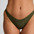 Slip de Bikini Échancrés Luna, Vert