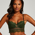 Soutien-gorge bustier à armatures préformé Saffron, Vert