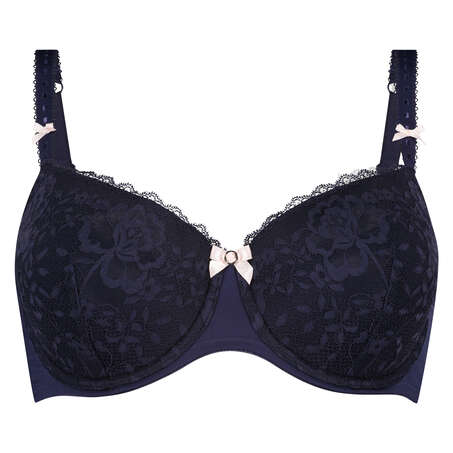 Soutien-gorge &agrave; armatures pr&eacute;form&eacute; Maya, Bleu