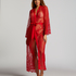 Long Kimono Allover Lace, Rouge